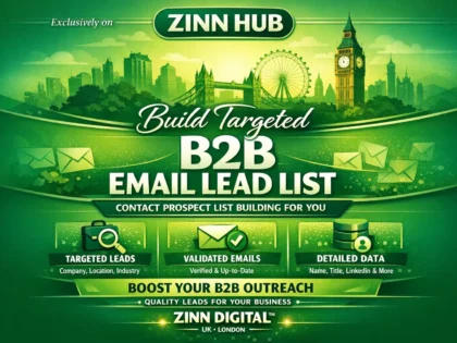 Build Targeted B2B Email Lead List, Contact Prospect List Building For You 2 Build Targeted B2B Email Lead List