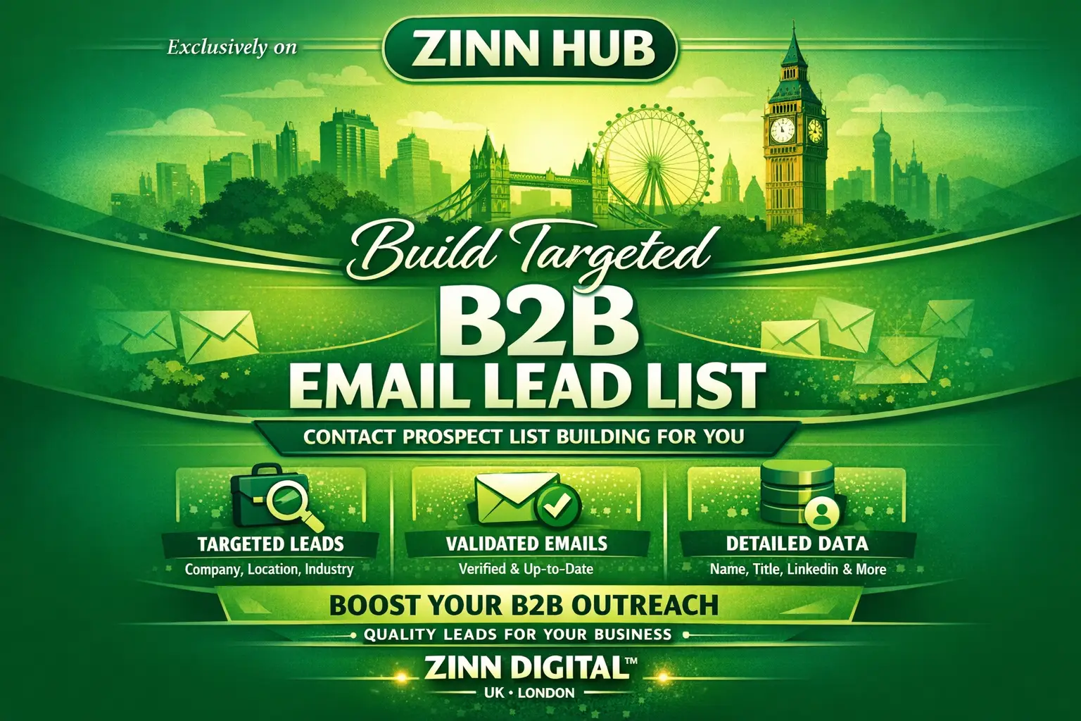 Build Targeted B2B Email Lead List, Contact Prospect List Building For You 1 Build Targeted B2B Email Lead List