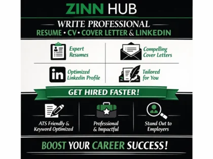 write professional resume