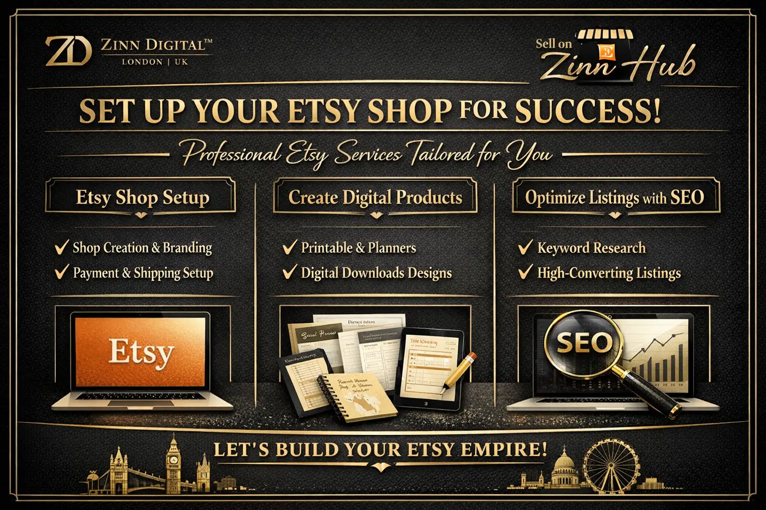 Set Up Your Etsy Shop,Create Etsy Digital Products And Optimize Listing With Seo 3 Set Up Your Etsy Shop,Create Etsy Digital Products And Optimize Listing With Seo - Image 3