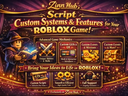 script custom systems and features for your roblox game