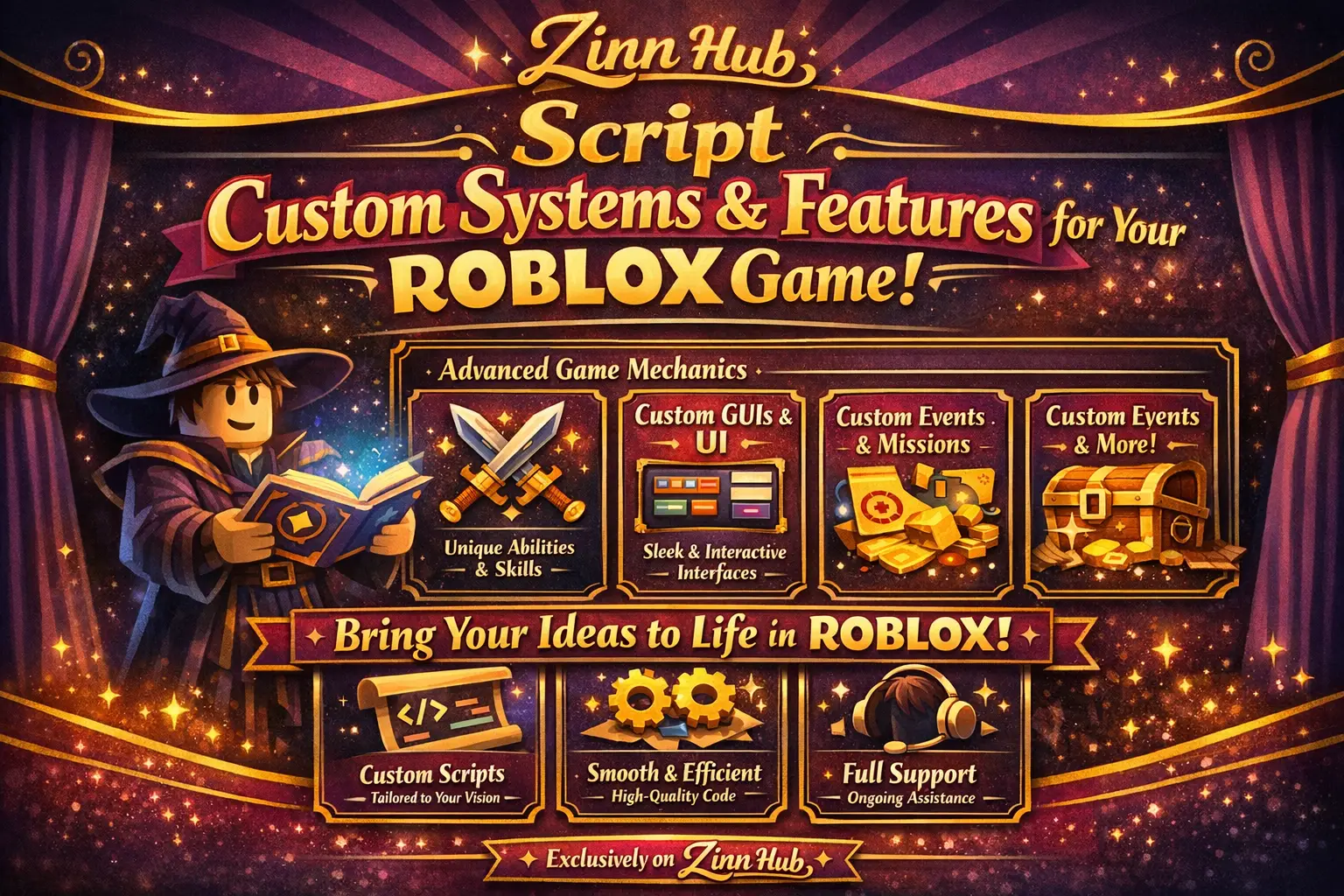 Script Custom Systems And Features For Your Roblox Game 1 Script Custom Systems And Features For Your Roblox Game