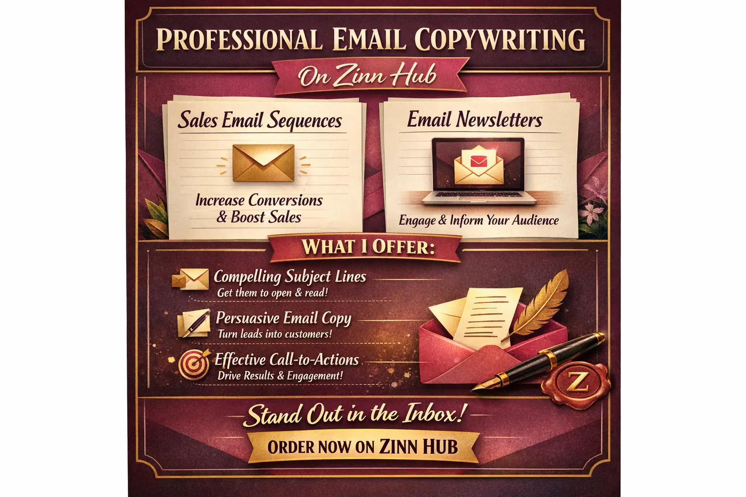Write Email Copies For Sales Sequence And Email Newsletter 1 Write Email Copies For Sales Sequence And Email Newsletter
