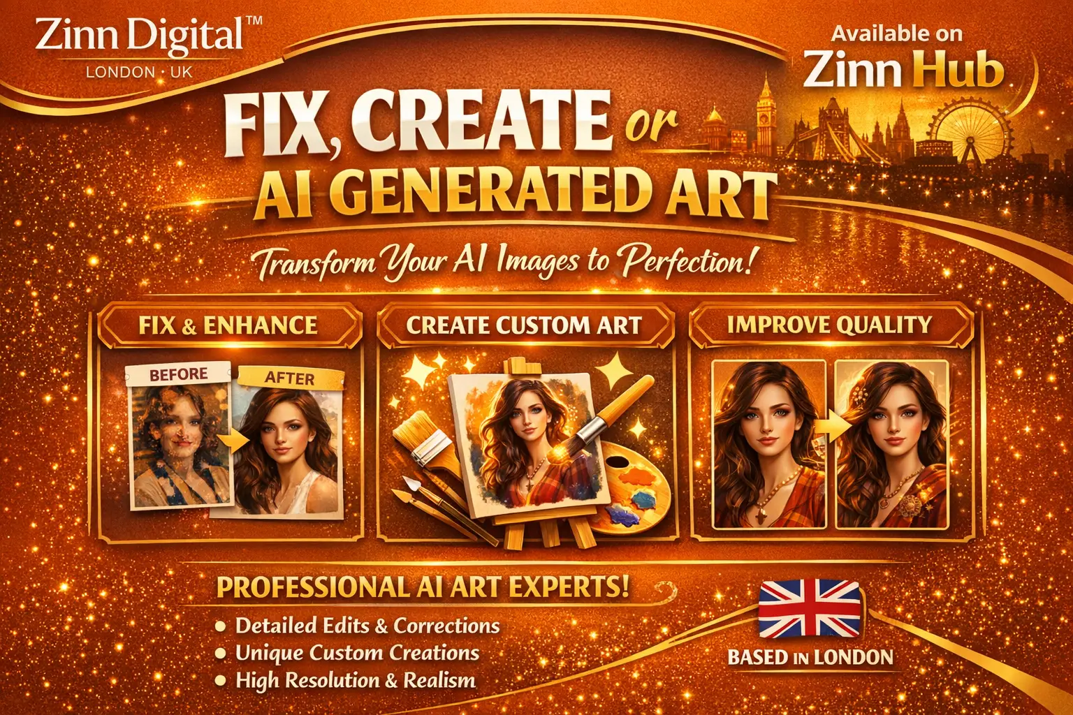 Fix, Create, Or Improve Ai Generated Art 1 Fix