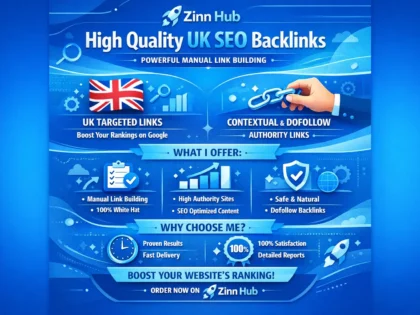 build high quality UK SEO contextual dofollow backlinks manual link building