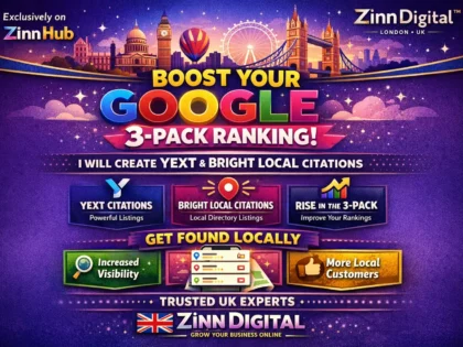 Create Yext and Bright Local citations for Google 3-pack ranking