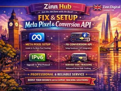 Fix Or Setup Meta Pixel, Fb Conversion Api, Ipv6 Update, Server-Side Tracking 2 Fix Or Setup Meta Pixel