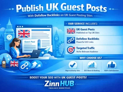 Publish Uk Guest Posts With Dofollow Backlinks On Uk Guest Posting Sites