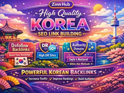Do High Quality Korea Dofollow Seo Link Building Dr Authority Korean Backlinks