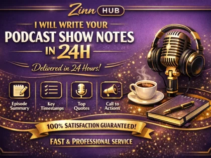 Write Your Podcast Show Notes In 24H