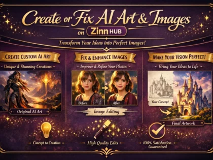 Create Or Fix Ai Art Or Image