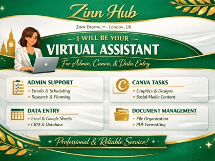 be your virtual assistant for admin