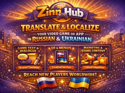 Translate And Localize Your Video Game Or App In Russian Or Ukrainian 2 Translate And Localize Your Video Game Or App In Russian Or Ukrainian