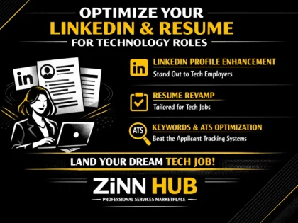 Optimize Your Linkedin And Resume For Technology Roles