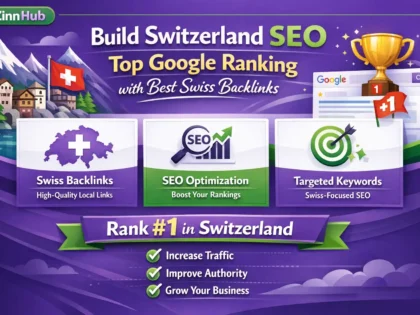 build switzerland SEO top google ranking with best swiss backlinks