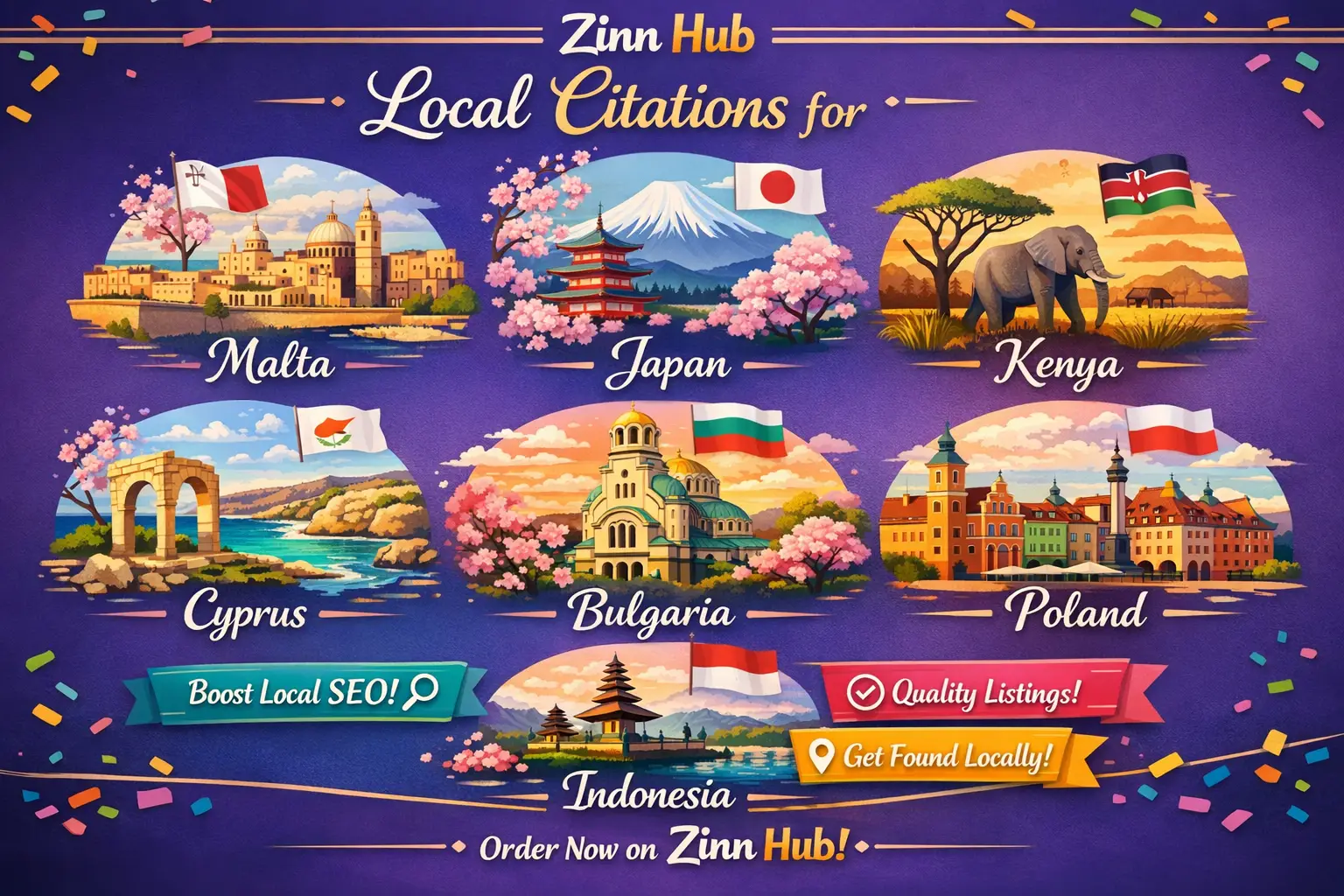 Do Local Citations For Malta, Japan, Kenya, Cyprus, Bulgaria, Poland, Indonesia 1 Do Local Citations For Malta