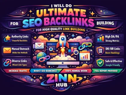 do ultimate SEO backlinks service for high quality link building