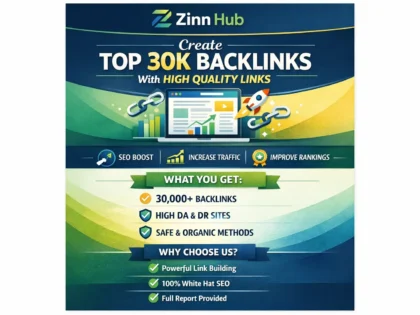 create top 30k backlinks with high quality links
