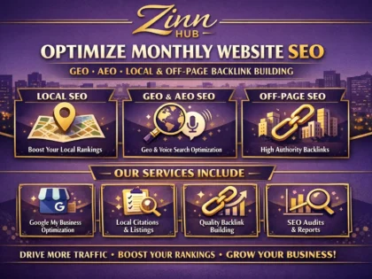 optimize monthly website seo geo aeo