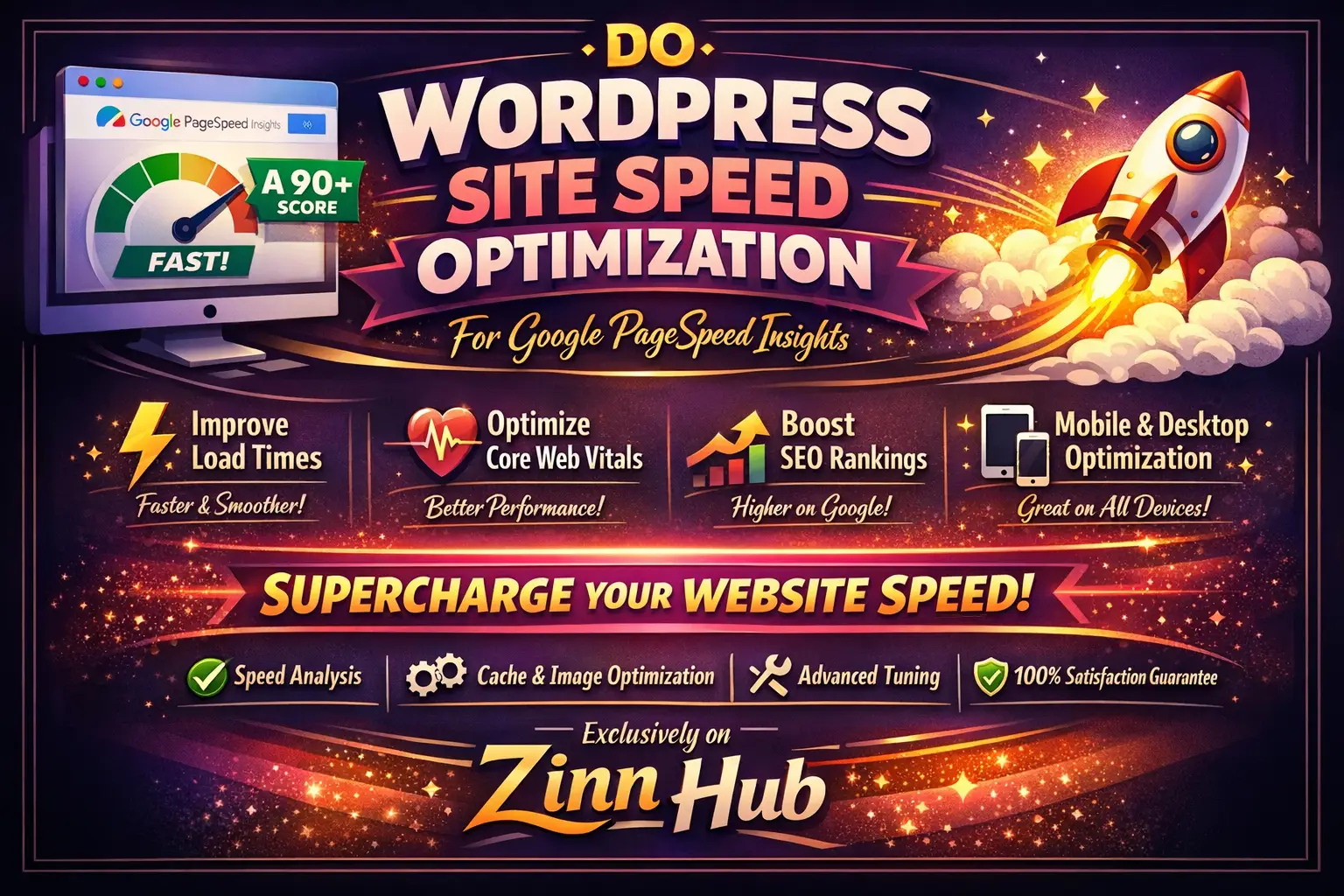 Do Wordpress Site Speed Optimization For Google Pagespeed Insights 1 Do Wordpress Site Speed Optimization For Google Pagespeed Insights