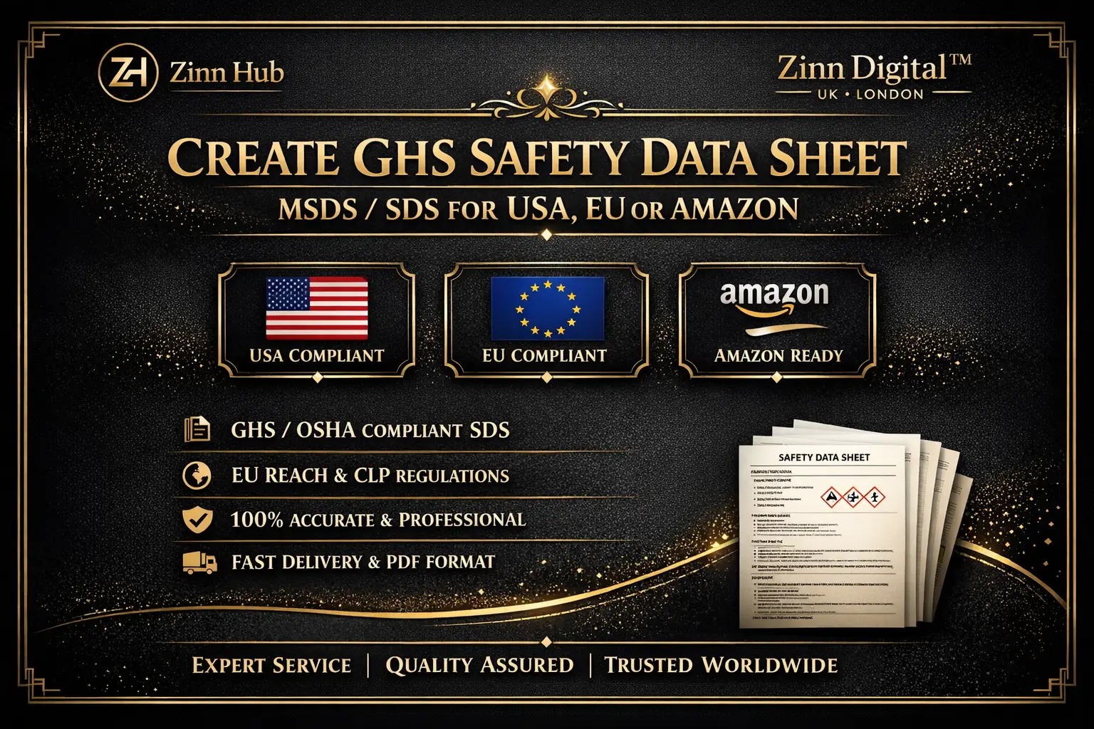 Create Ghs Safety Data Sheet Msds Sds For Usa Eu Or Amazon 1 Create Ghs Safety Data Sheet Msds Sds For Usa Eu Or Amazon