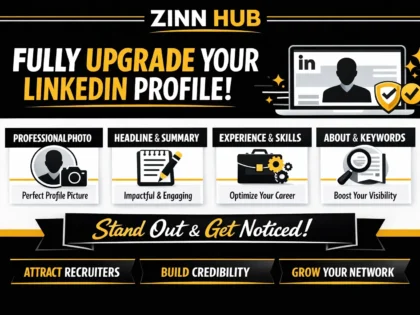 Fully Upgrade Your Linkedin Profile