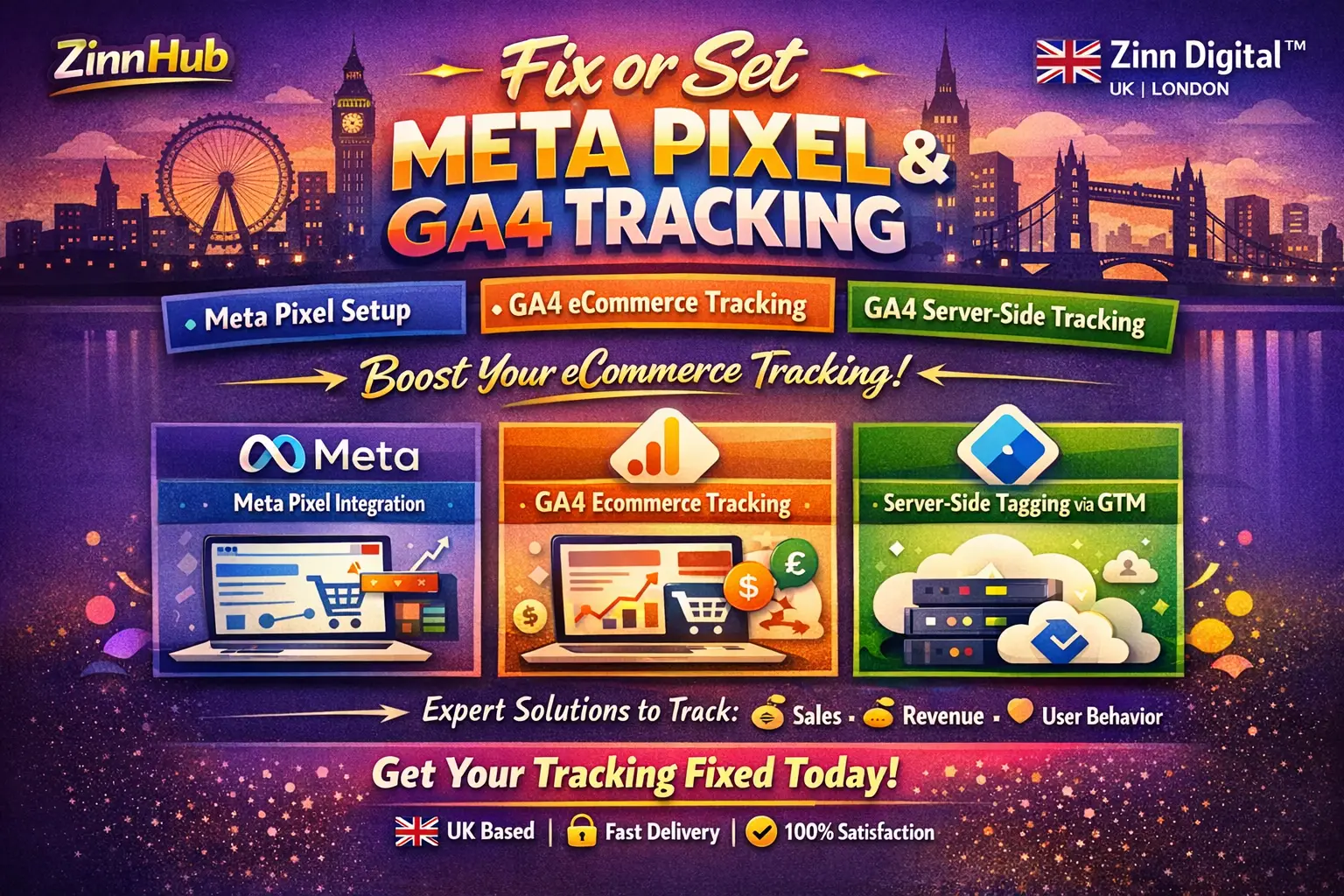 Fix Or Set Meta Pixel, Ga4 Ecommerce Tracking, Ga4 Server-Side Tracking By Gtm 1 Fix Or Set Meta Pixel