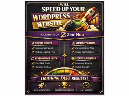 do wordpress speed optimization and speed up wordpress website