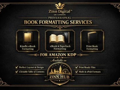 kindle ebook formatting