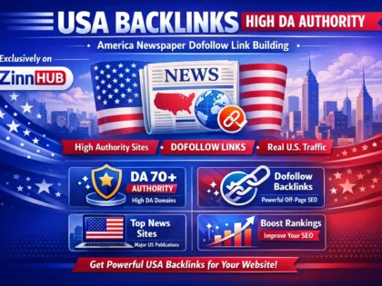 Usa Backlinks High Da Authority America Newspaper Dofollow Offpage Link Building