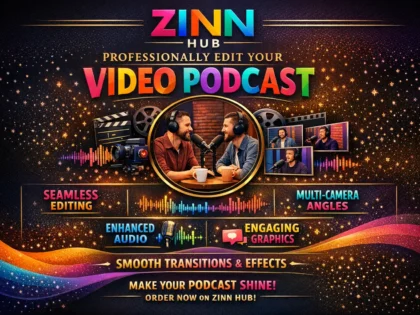 professionally edit your video podcast