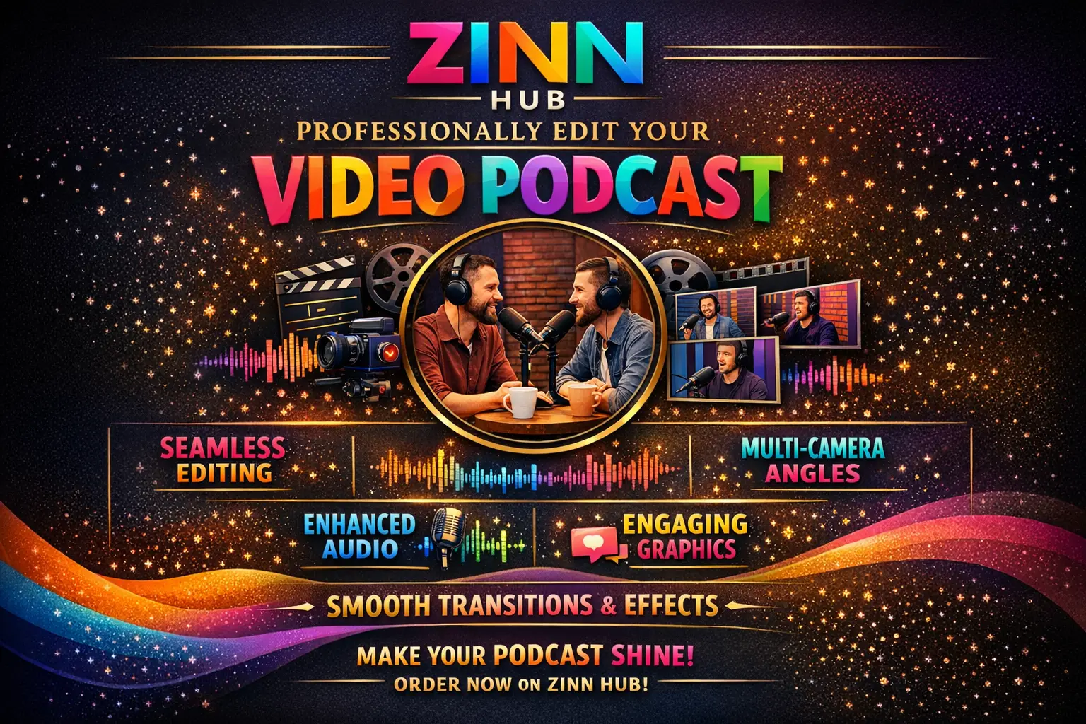 Professionally Edit Your Video Podcast 1 Professionally Edit Your Video Podcast