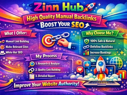 Create High Quality Manual Backlinks For Boost Your Seo