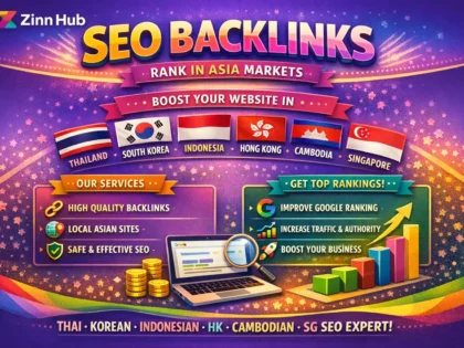 seo backlink for thailand korea indonesia hong kong cambodia singapore ranking