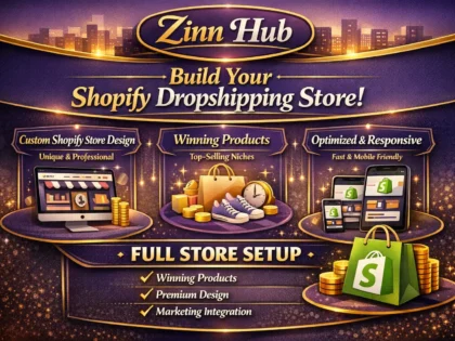 build shopify dropshipping store