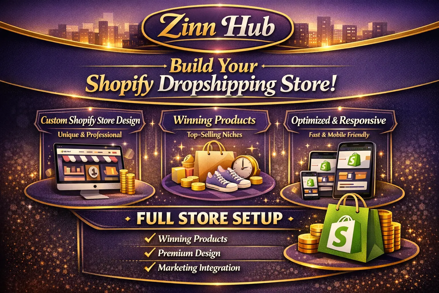 Build Shopify Dropshipping Store, Shopify Website Design Or Shopify Store Design 1 Build Shopify Dropshipping Store
