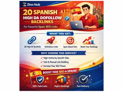 build 20 spanish high da do follow backlinks for powerful spain SEO links