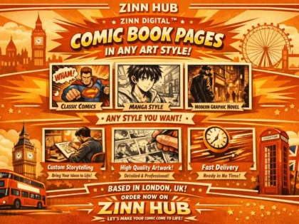 Create Comic Book Pages In Any Art Style 2 Create Comic Book Pages In Any Art Style