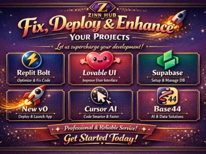 fix deploy lovable replit bolt lovable supabase rocket new v0 cursor ai base44