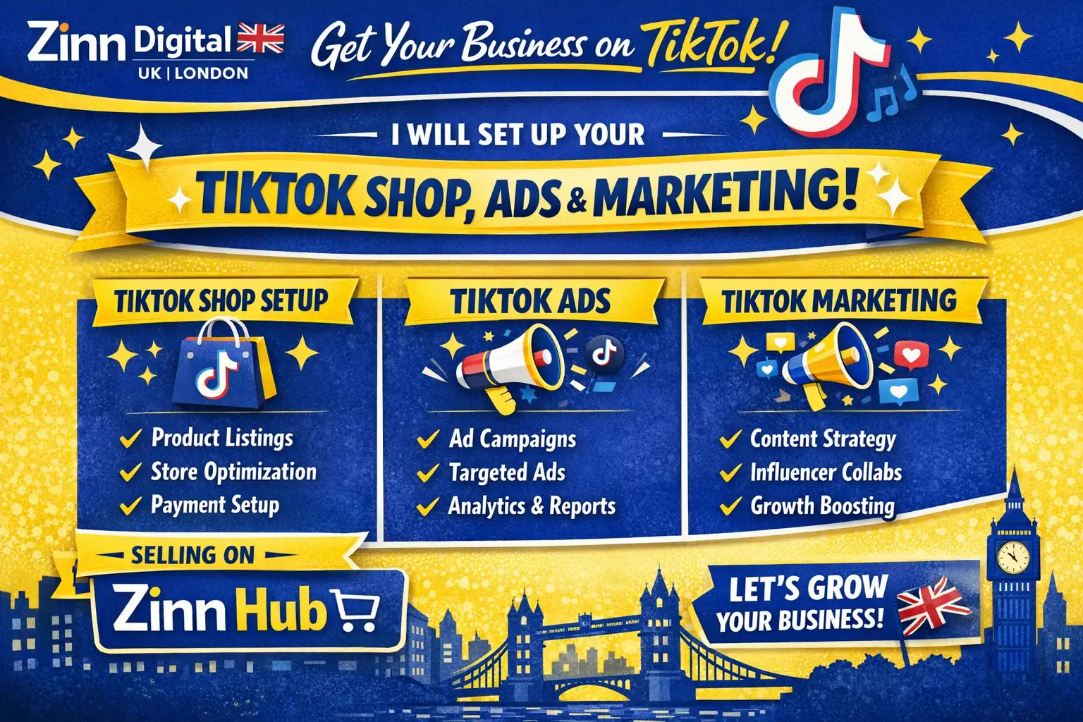 I'Ll Set Up Tiktok Shop, Tiktok Ads, And Tiktok Marketing For Your Business 1 I'Ll Set Up Tiktok Shop