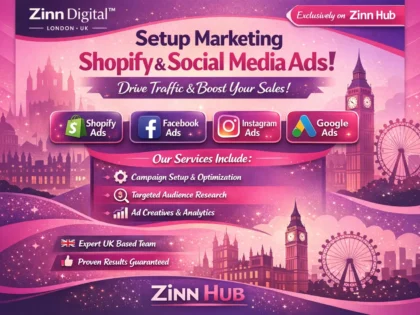 Setup marketing Shopify ads