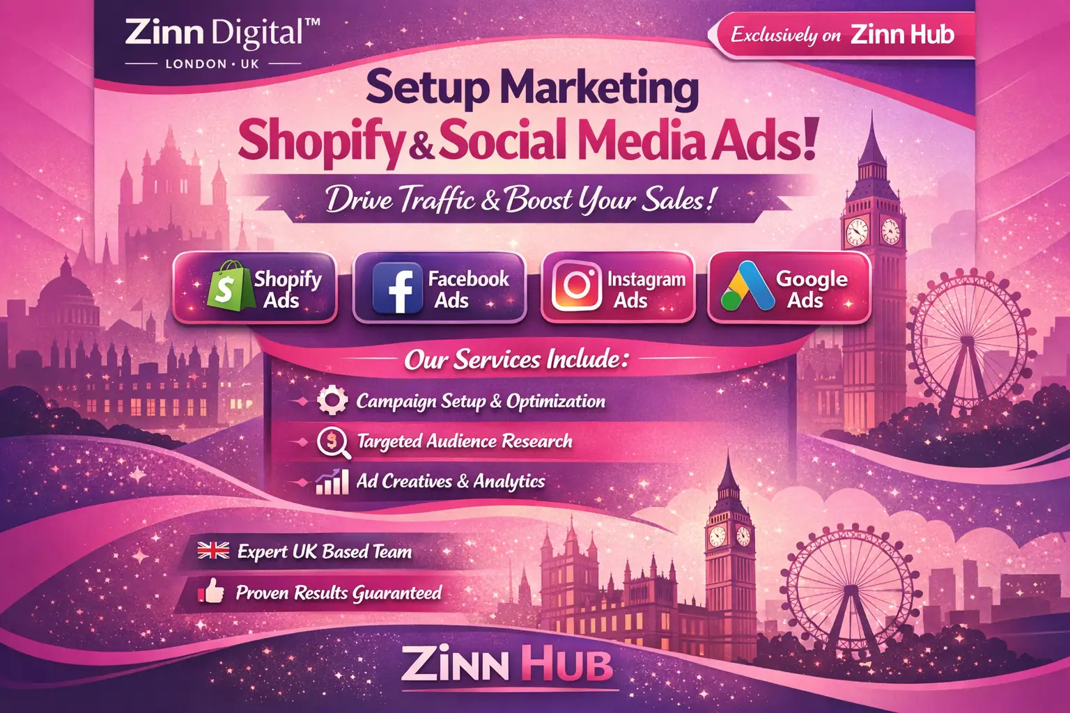 Setup Marketing Shopify Ads, Facebook, Instagram, Google Ads 1 Setup Marketing Shopify Ads
