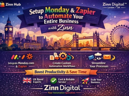 Setup Monday And Zapier To Automate Your Entire Business With Zinn