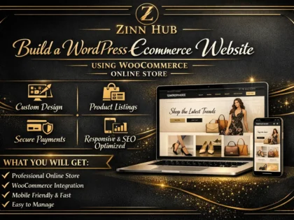 Build Wordpress Ecommerce Website Using Woocommerce