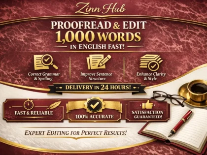 Proofread And Edit 1