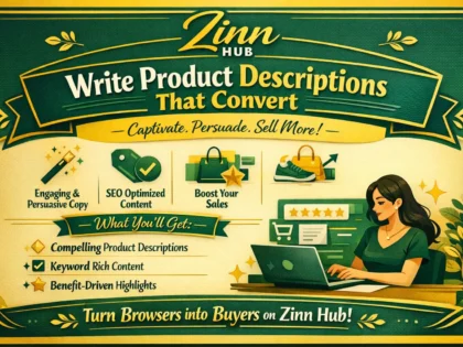 write product descriptions that convert