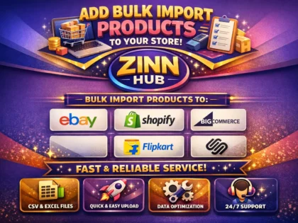 Add Bulk Import Products On Ebay