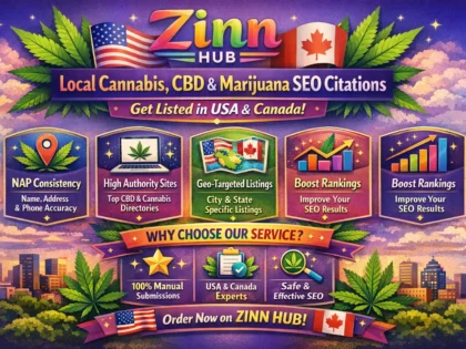 do local cannabis cbd or marijuana SEO citations listing USA