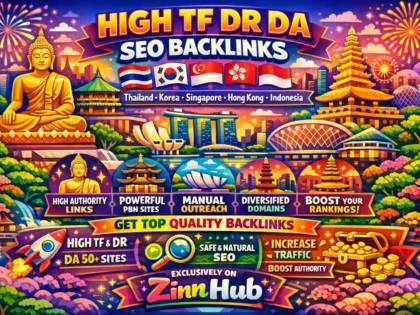 create thailand korea singapore hong kong indonesia high tf DR da SEO backlinks