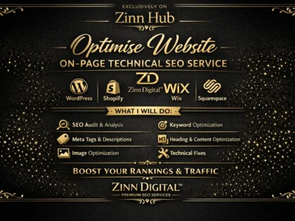 Optimise Website On-Page Technical SEO Service for WordPress